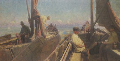 Zeeland Fishermen by Charles Mertens